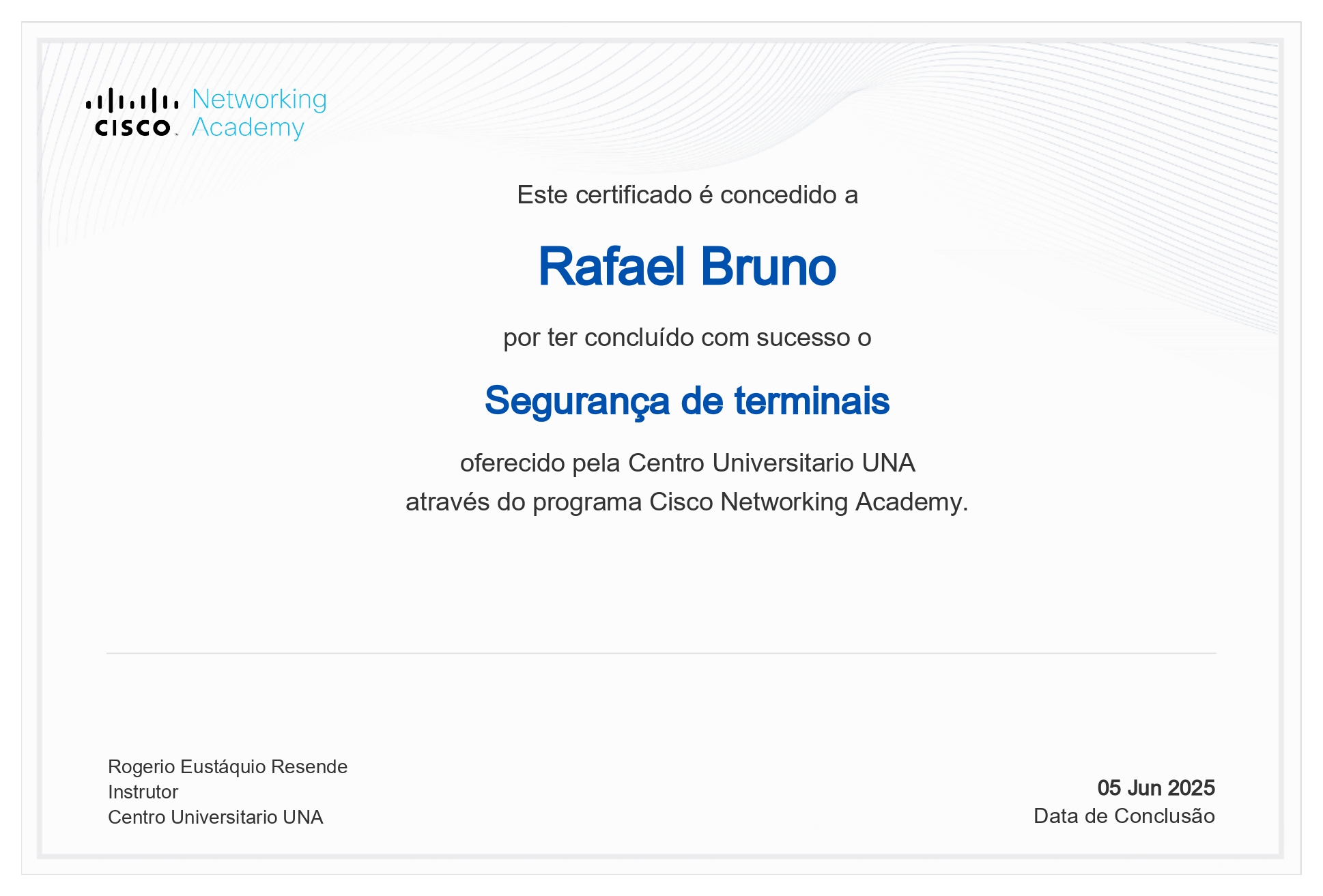 Certificado de Desenvolvimento Web